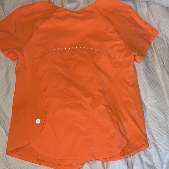 Lululemon Lightweight Stretch Run Short Sleeve Shirt
Orange Soda size 2 - Picture 8 of 10